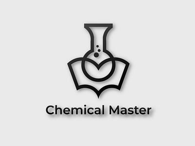 Chemical Master logo branding design identity logo minimal