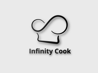 Infinity Cook logo branding design identity logo minimal