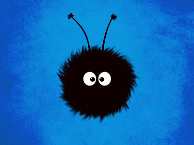 Dazzled Bug big eyes bug bugs character characters creature creatures cute bug cute character cute creature fluffy