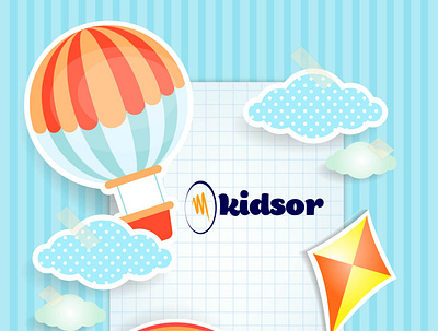 KIDSOR animation design icon lettering logo type typography vector web website