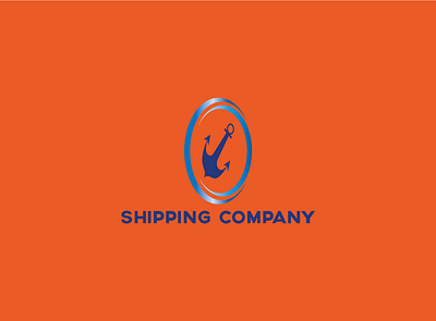Shipping Company design illustration logo typography vector