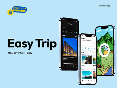 Easy Trip mobile app ui ux