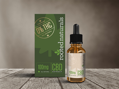 CBD Extract packaging cannabis cannabis packaging mockup