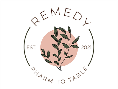 Remedy Logo 2 art design flat illustration illustrator logo logo design logos minimal vector