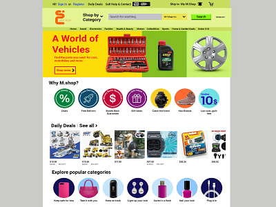 Online e-Commerce Site Ui branding e commerce e commerce sites logo ui ux web web design