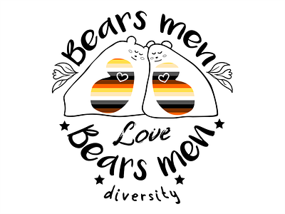 bears love bears bears design diversity fashion design fashion illustration illustration illustrator lgbt logo lgbtqia logo love tshirt tshirt art tshirt design tshirt designer vector