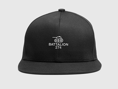 BATTALION 274 LOGO army battalion clothing design icon lineart logo tank tshirt veteran world war