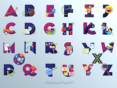 36 Days of Type 07 36daysoftype 36daysoftype07 typography