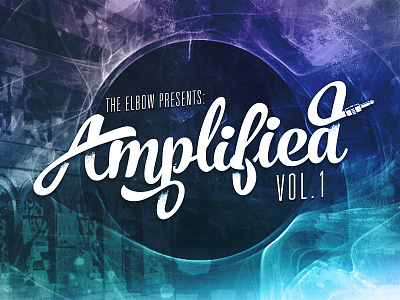Amplified Cover album cover typography