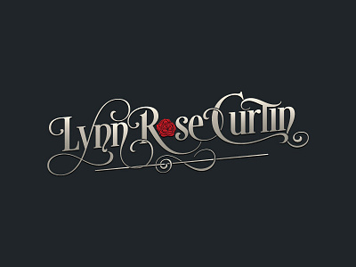 Lynn Rose Curtin Logo branding logo typography