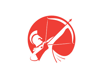 Trajectory Archer Concept archer branding emblem icon illustration logo spartan