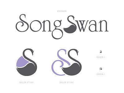 Song Swan Style Guide branding emblem icon illustration logo swan