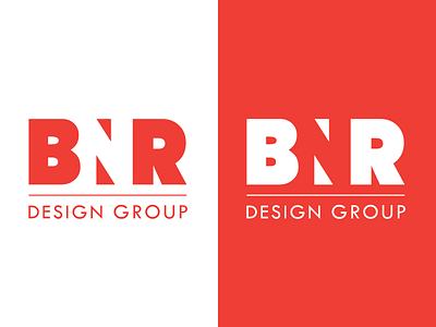 BNR Design Group Logo branding logo typography