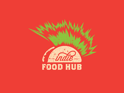 Indie Food Hub Shirt apparel food indie mohawk punk screen separation shirt taco typography