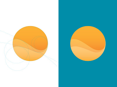 Rejected Icon icon ocean sun waves