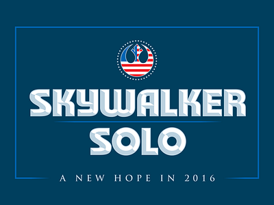 Star Wars Political Yard Sign