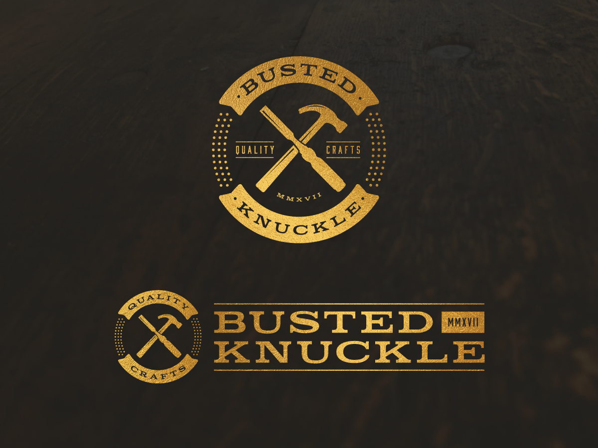 Busted Knuckle Logo Set by Grant Nielsen on Dribbble