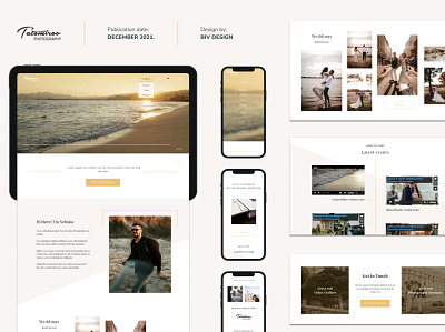 Landing page redesign - Tatomirov Photography design event photography figma graphic design landing page redesign ui uiux web desing wedding photography