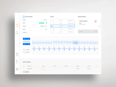 CAST Light Mode design desktop ecg heart productdesign saas saas app ui ux uxui