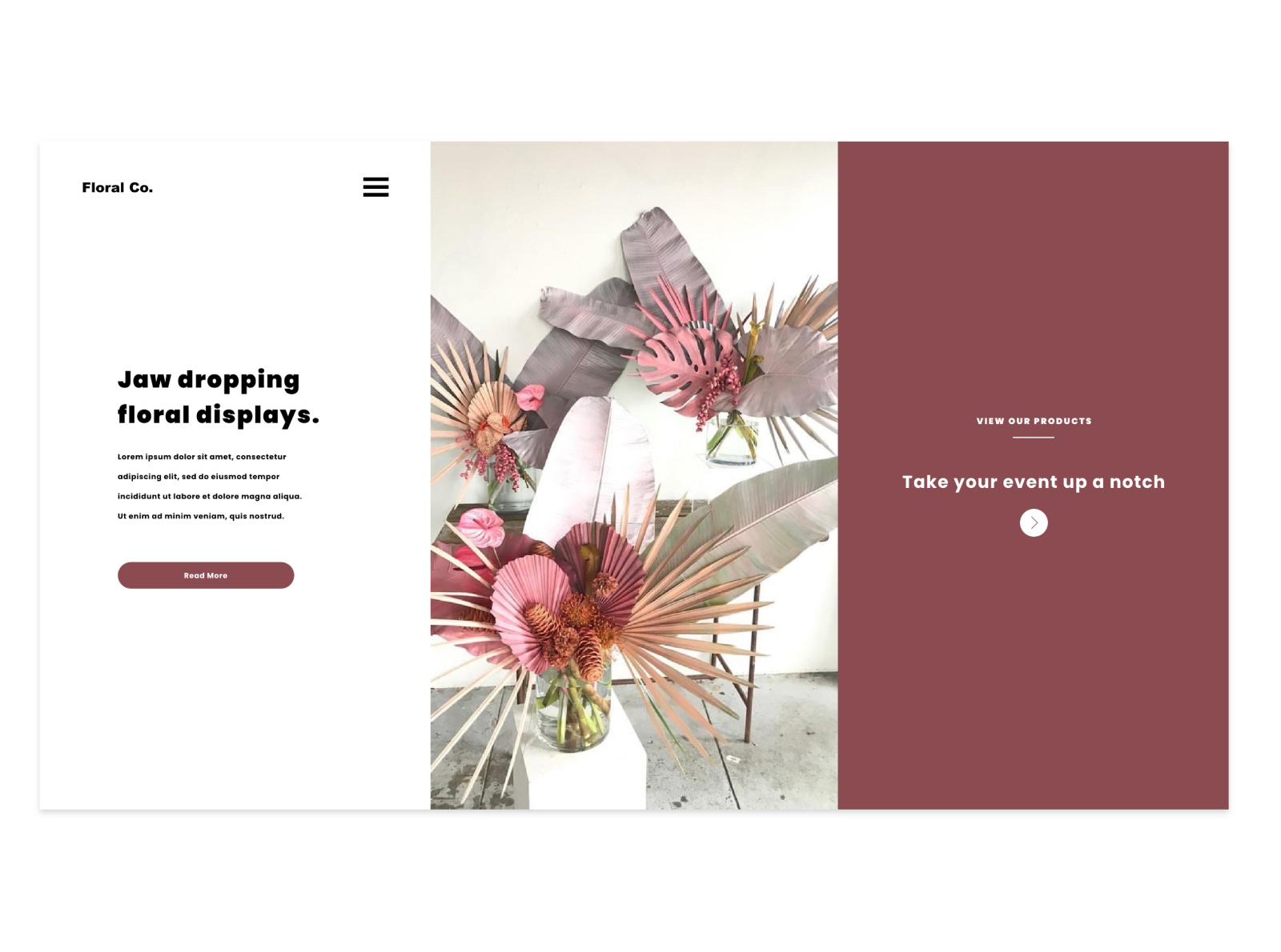 Floral Co. Project Design 2.0 by Jarrell Creative House on Dribbble