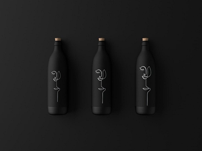 Blackbottles abstract abstract design bottle branding design design art design graphic designs graphic graphicdesign illustration illustrator line art lineart logo minimalist package design packagedesign packaging print