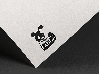 PANDA abstract animals branding design graphic graphic graphicdesign illustration illustrator line art lineart logo logo and branding logo animal logotype minimalism minimalist panda panda logo