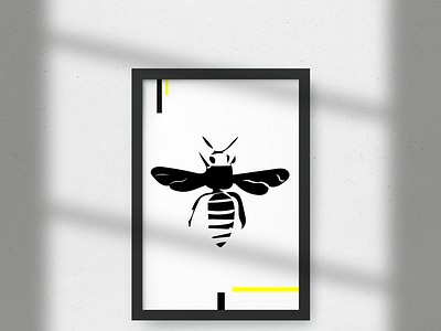 bee abeille abstract design bee design design art design graphic designs graphic graphicdesign illustration illustration art illustration design illustrations illustrator minimalism minimalist minimalist design minimalistic poster design posters