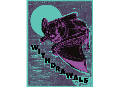 Bat Poster for a Metal Band