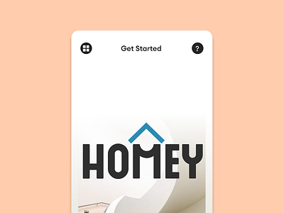 Homey 3d animation app architecture branding dashboard design graphic design home illustration logo motion graphics product design saas typography ui uiux ux vector