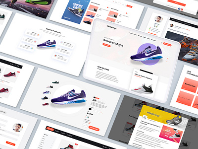 Sneakers Map | Web UI Design