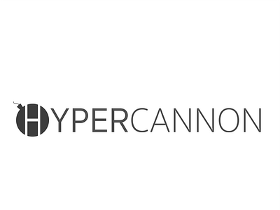 Hypercannon Logo branding cool logo logo logo design vector