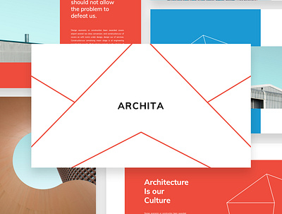 Archita - Powerpoint Template aesthetic agency business clean colorful creative elements feminine geometric interior layout magazine minimal minimalist modern pattern photography pitchdeck portfolio powerpoint