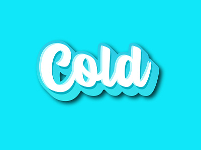 Cold Logotype calligraphy lettering lettering logo logotype logotype design typography