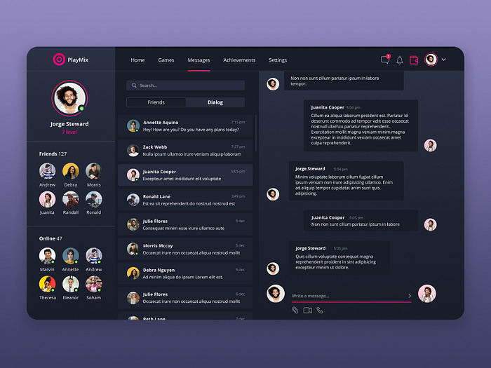 Games Launcher by Sasha Prudskaya on Dribbble