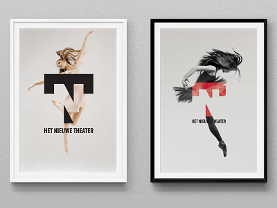 Het Nieuwe Theater poster design eindhoven entertainment holland poster the netherlands theatre