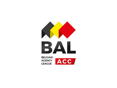 BELGIAN AGENCY LEAGUE design logo