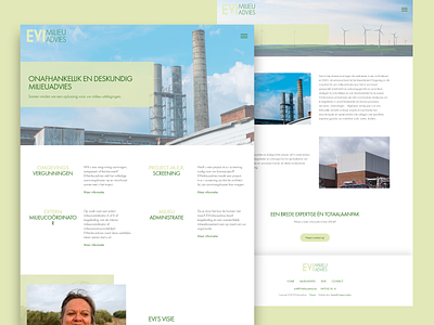 EVI - Independent and expert environmental advice design environmental webdesign website