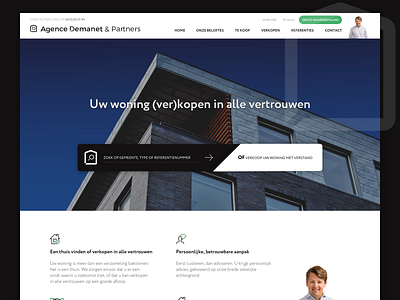 Immo Agence Demanet immo immobilier webdesign website
