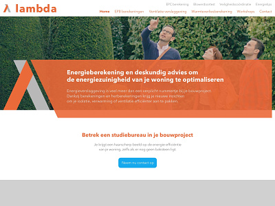 Lambda design shapes webdesign website