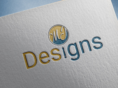 MJ Designs Logo art branding design facebook graphic design illustration illustrator instagram logo photoshop ui vector
