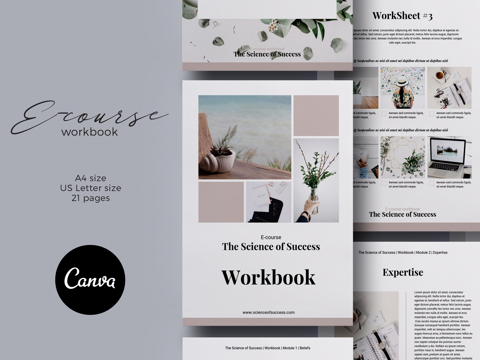 Canva Ecourse Workbook Template by 3 14 Altprints on Dribbble Canva Ecourse Workbook Template by 3 14 Altprints on Dribbble