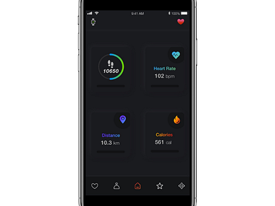 Health & Fitness tracking App