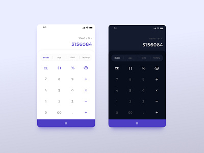 Daily UI Challenge #004 - Calculator adobexd app app design calculator challenge dailyui dailyuichallenge ui ux