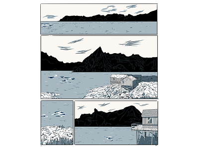 - Lofoten Islands - illustration