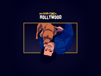 Once Upon A Time In Hollywood illustration