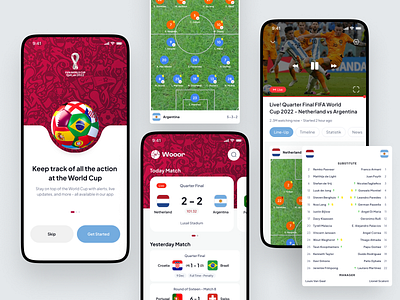 Wooor - FIFA World Cup App by Afiin ☘ on Dribbble