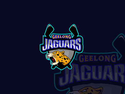 Jaguar hockey club angry animal baseball basketball cat club emblem football head hockey jaguar mascot panther puma sport symbol team tiger vector wild