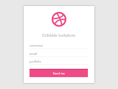 Dribbble Invites X2