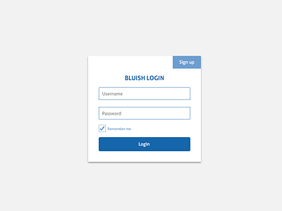 Bluish Login blue form login register signup singin