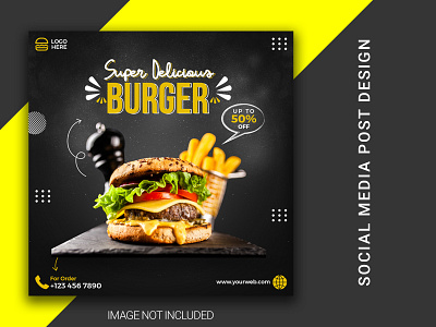 Food Social Media Ads Design